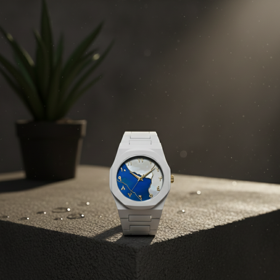 White Aura Watch Durable Build