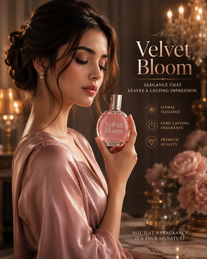 Velvet Bloom - Fresh Floral Perfume for Women (50ml)