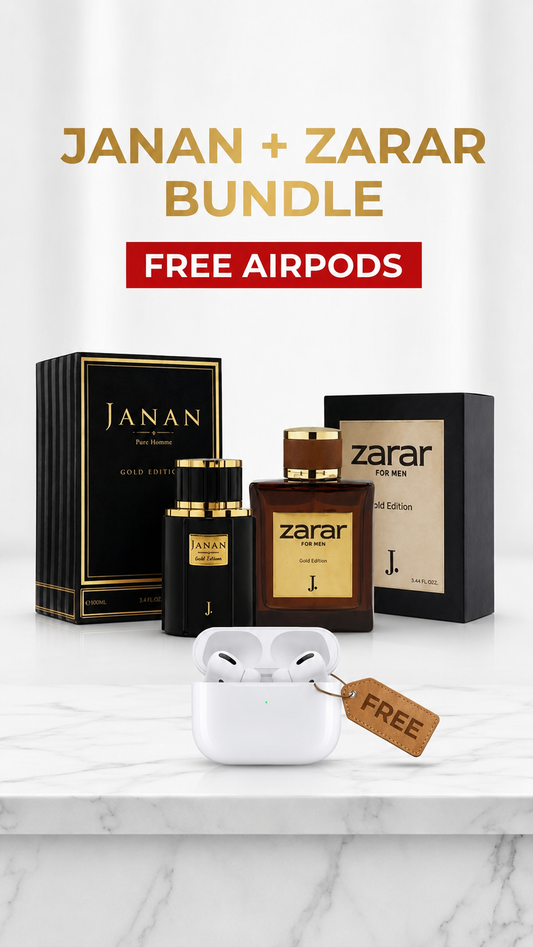 Luxury Fragrance Deal – Janan + Zarar with FREE AirPods 🎁